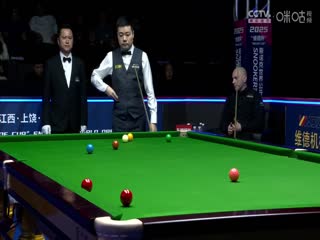 斯诺克玉山世界公开赛64进32 乔·佩里2-5丁俊晖  20250224封面图