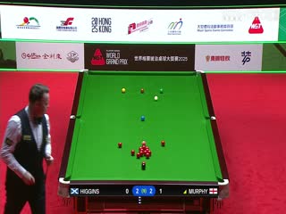 斯诺克世界大奖赛8进4 肖恩·墨菲5-3约翰·希金斯  20250307封面图