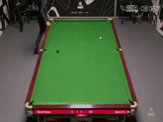 斯诺克威尔士公开赛资格赛 大卫·格雷斯0-4傅家俊 20250206封面图