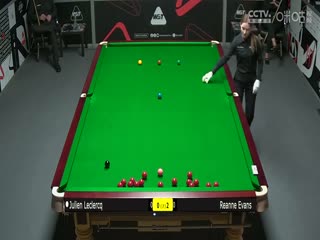 斯诺克威尔士公开赛资格赛 朱利安·勒克莱1-4瑞安·埃文斯 20250204封面图