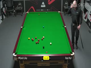 斯诺克威尔士公开赛资格赛 大卫·利利3-4罗斯·缪尔 20250205封面图