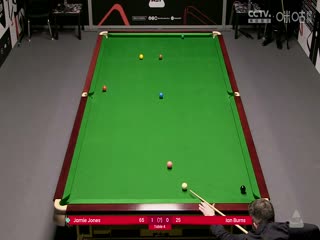 斯诺克威尔士公开赛资格赛 杰米·琼斯4-1伊安·伯恩斯 20250205封面图