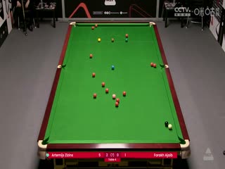 斯诺克威尔士公开赛资格赛 阿尔特米·齐津斯4-0法拉赫·阿贾布 20250204封面图