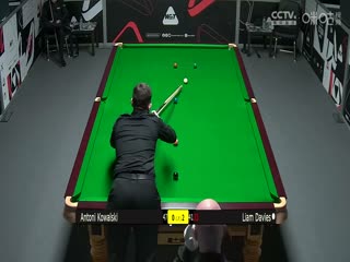 斯诺克威尔士公开赛资格赛 安东尼·科瓦尔斯基1-4利亚姆·戴维斯 20250204封面图