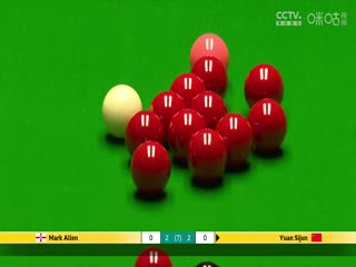 斯诺克威尔士公开赛32进16 袁思俊4-3马克·艾伦  20250213封面图