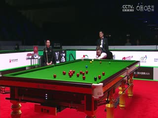 斯诺克世界大奖赛32进16 肖国栋4-3杰克·琼斯  20250305封面图