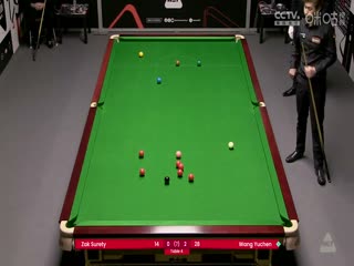 斯诺克威尔士公开赛资格赛 扎克·舒尔第2-4王雨晨 20250204封面图