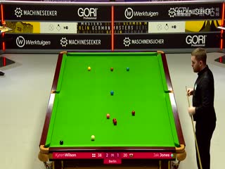 斯诺克德国大师赛16进8 杰克·琼斯3-5凯伦·威尔逊  20250131封面图