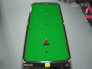 斯诺克德国大师赛64进32 罗伯特·米尔金斯5-4徐思  20250128封面图