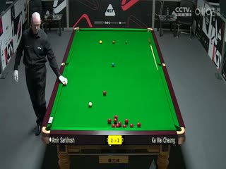 斯诺克威尔士公开赛资格赛 阿米尔·萨克霍什4-3张家玮 20250204封面图
