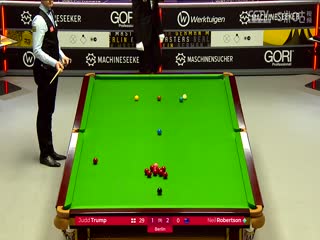 斯诺克德国大师赛16进8 贾德·特鲁姆普2-5尼尔·罗伯逊  20250131封面图