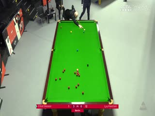 斯诺克德国大师赛64进32 艾利奥特·斯莱瑟5-1吕昊天 20250129封面图