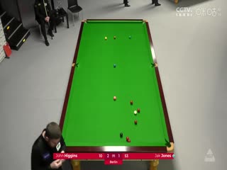 斯诺克德国大师赛32进16 约翰·希金斯3-5杰克·琼斯  20250130封面图