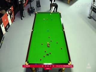 斯诺克德国大师赛32进16 阿里·卡特0-5亚历山大·乌尔森巴赫  20250130封面图