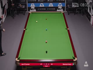 斯诺克威尔士公开赛资格赛 乔·奥康纳4-0瑞安·埃文斯 20250205封面图