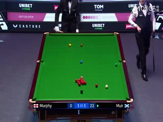 2025斯诺克英国公开赛 罗斯·缪尔1-4肖恩·墨菲 20250923封面图