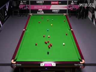 2025斯诺克英国公开赛64进32 瑞安·戴维斯2-4利亚姆·戴维斯 20250924封面图