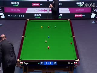 2025斯诺克英国公开赛第2轮 杰克逊·佩奇1-4奥利弗·莱恩斯 20250923封面图