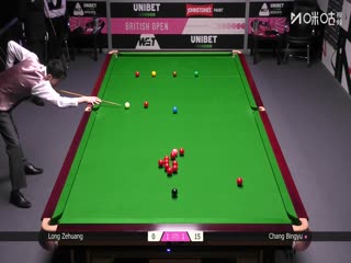 2025斯诺克英国公开赛第2轮 常冰玉4-1龙泽煌 20250923封面图