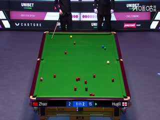 2025斯诺克英国公开赛第1轮 阿什利·赫吉尔3-4赵心童（朱峰立） 20250922封面图