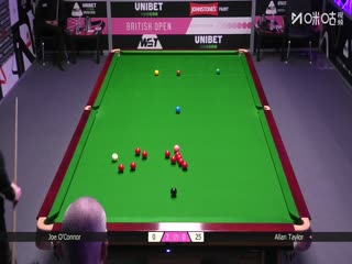 2025斯诺克英国公开赛64进32 乔·奥康纳4-1阿兰·泰勒 20250924封面图