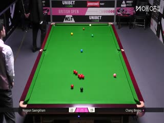 2025斯诺克英国公开赛32进16 诺鹏·桑坎姆3-4常冰玉 20250925封面图