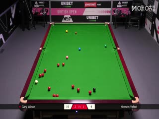 2025斯诺克英国公开赛 加里·威尔逊4-1侯赛因·瓦菲 20250923封面图