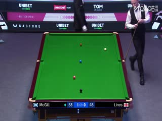 2025斯诺克英国公开赛32进16 安东尼·麦克吉尔4-1奥利弗·莱恩斯 20250925封面图