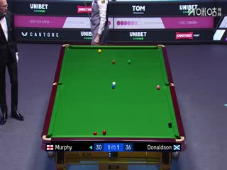 2025斯诺克英国公开赛64进32 肖恩·墨菲4-1斯科特·唐纳森 20250924封面图