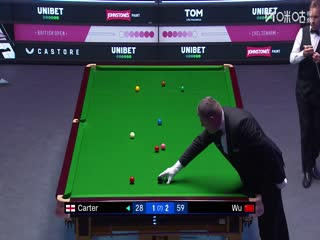 2025斯诺克英国公开赛64进32 吴宜泽3-4阿里·卡特 20250924封面图
