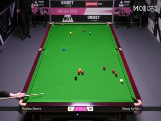 2025斯诺克英国公开赛64进32 张家玮4-3马修·史蒂文斯 20250924封面图