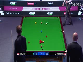 2025斯诺克英国公开赛32进16 贾德·特鲁姆普4-2马丁·奥德奈尔 20250925封面图