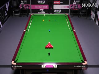 2025斯诺克英国公开赛16进8 利亚姆·戴维斯2-4路易·希斯科特 20250926封面图
