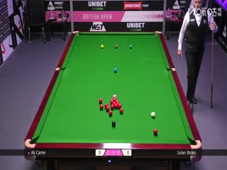 2025斯诺克英国公开赛32进16 尤里安·博伊科0-4阿里·卡特 20250925封面图