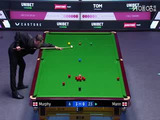 2025斯诺克英国公开赛四分之一决赛 肖恩·墨菲5-1米歇尔·曼恩 20250927封面图