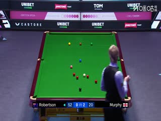 2025斯诺克英国公开赛32进16 肖恩·墨菲4-1尼尔·罗伯逊 20250925封面图