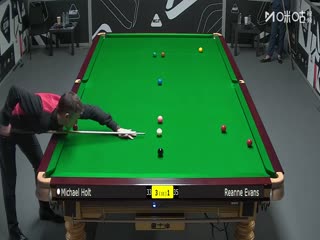 2025斯诺克国际锦标赛资格赛 迈克尔·霍尔特6-2瑞安·埃文斯 20251002封面图