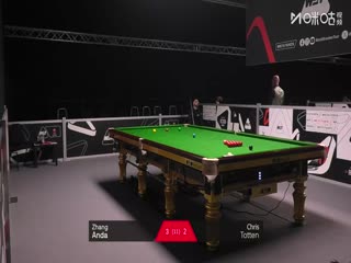 2025斯诺克国际锦标赛资格赛 张安达6-3克里斯·托顿（秦正） 20251002封面图