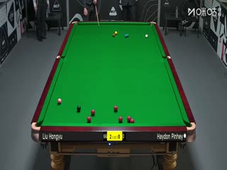 2025斯诺克国际锦标赛资格赛 刘宏宇6-1海顿·平海 20251002封面图