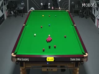 2025斯诺克国际锦标赛资格赛 贺国强6-3杜恩·琼斯 20251002封面图