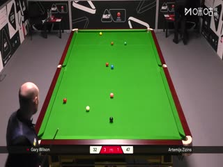 2025斯诺克国际锦标赛资格赛 加里·威尔逊6-3阿特米吉斯·齐津斯 20251002封面图