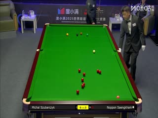 2025斯诺克西安大奖赛延期资格赛第一轮 诺鹏·桑坎姆5-1米哈乌·苏巴尔奇克 20251007封面图