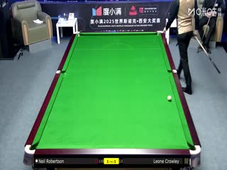 2025斯诺克西安大奖赛延期资格赛第一轮 尼尔·罗伯逊5-1莱昂内·克劳利 20251007封面图