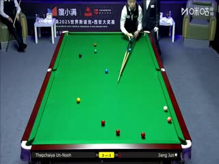 2025斯诺克西安大奖赛延期资格赛第一轮 塔猜亚·乌努5-3江俊 20251007封面图