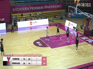 全国女子篮球锦标赛 东莞新彤盛VS河南豫光金铅 20251010封面图