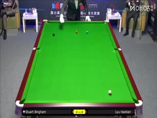 2025斯诺克西安大奖赛16进8 吕昊天5-3斯图尔特·宾汉姆（朱峰立） 20251010封面图