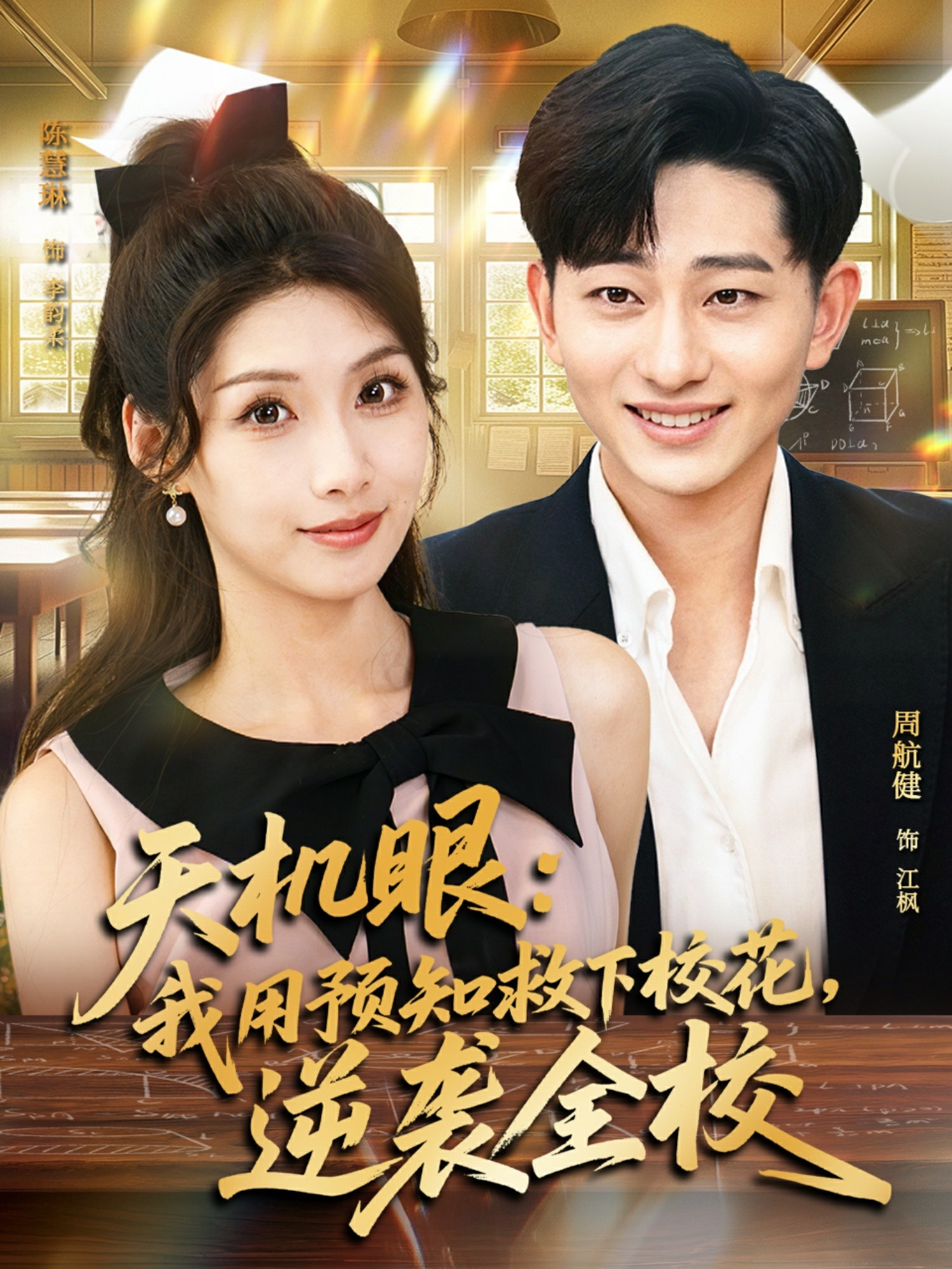 天机眼我用预知救下校花逆袭全校封面图