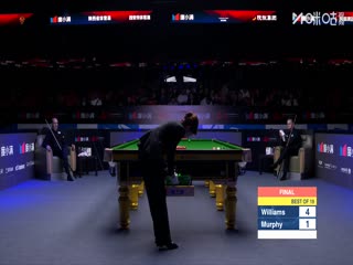2025斯诺克西安大奖赛决赛第一阶段 马克·威廉姆斯7-1肖恩·墨菲 20251013封面图