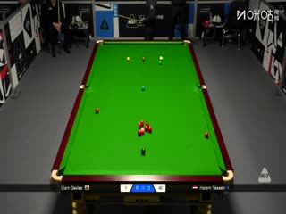 苏格兰公开赛资格赛Day1  利亚姆·戴维斯4-2哈特姆·亚辛 20251014封面图