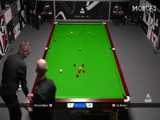 苏格兰公开赛资格赛Day1  米切尔·曼恩0-4伊恩·伯恩斯 20251014封面图